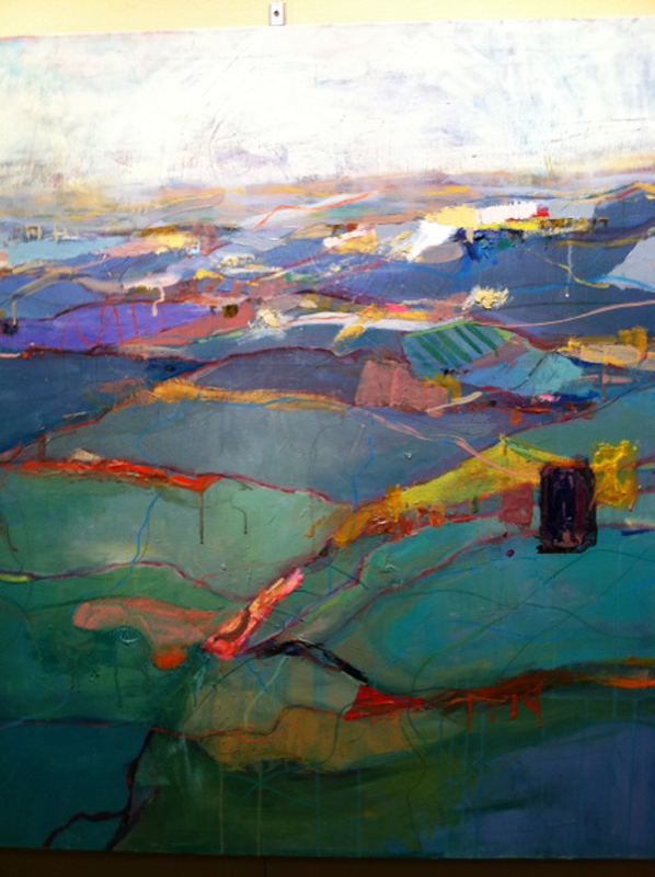 Heather Hilton encaustic painting NKG Boston 2012