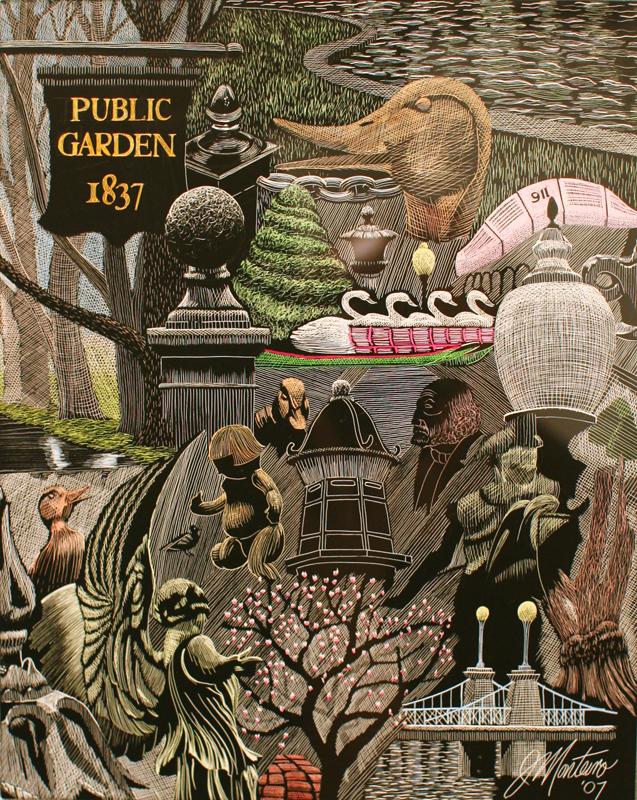 john monteiro drawing Boston MA