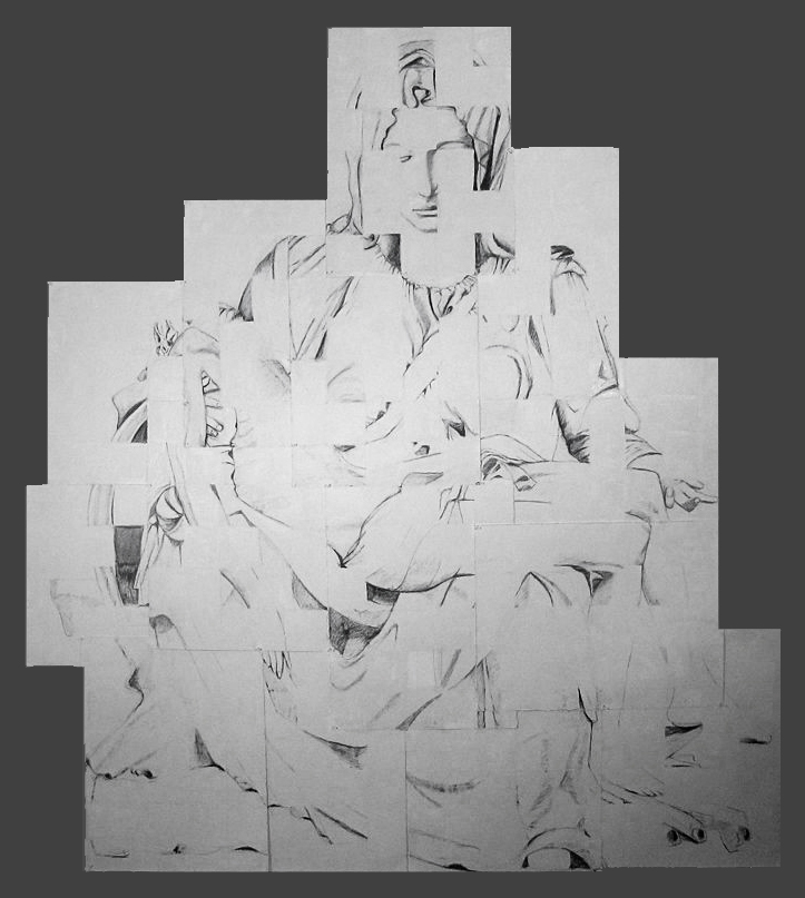 Pieta Drawing Robin Masi 2012 NKG Boston